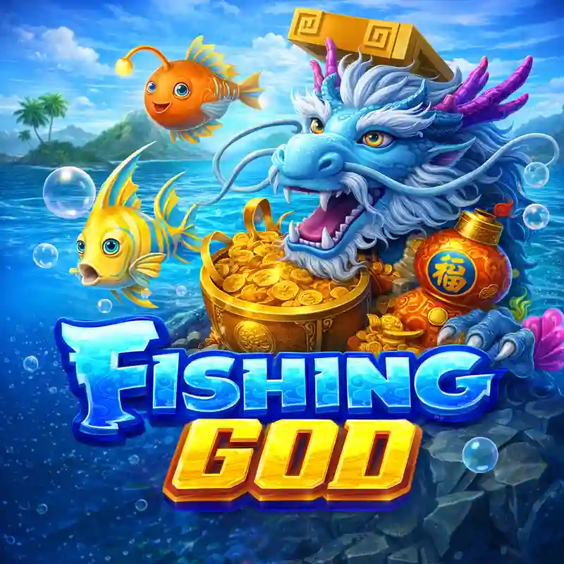 Fishing God Casino Game Logo